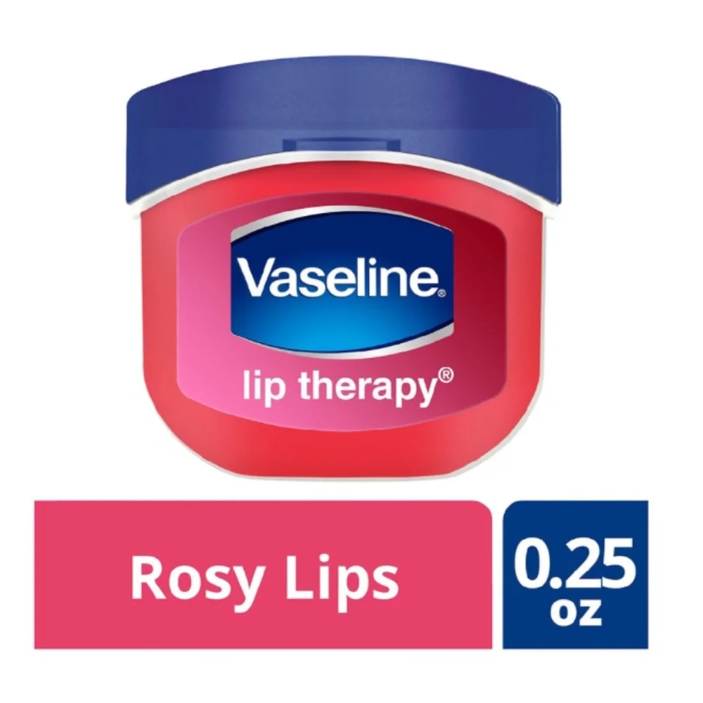 Vaseline Lip Therapy Rosy Lips Bundle of 3 New Net weight 0.25 oz/7g